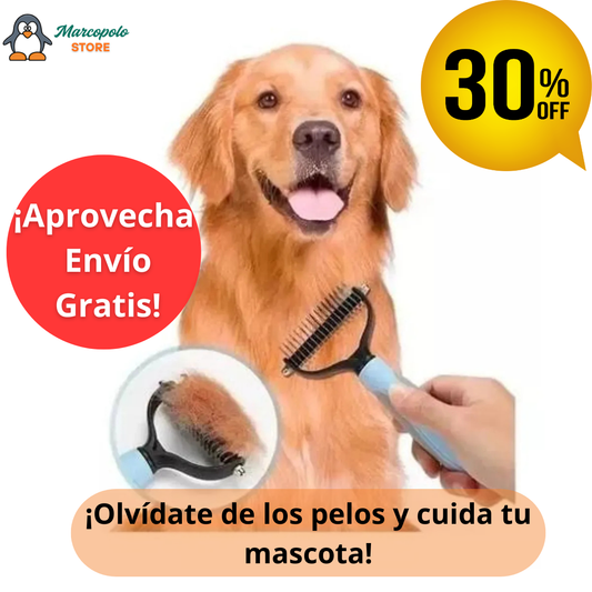 Cepillo Antinudos para Mascotas