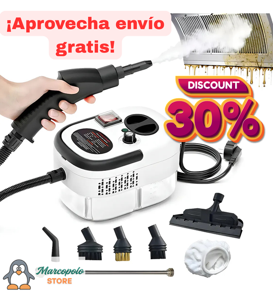 Limpiador A Vapor Presión 2500w Portátil